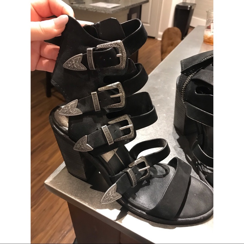 Dolce Vita Western Buckle Heels